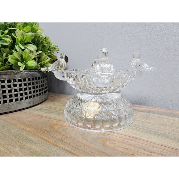 Hofbauer Byrd Crystal Bird Bath 3.5x5.5 Bird - Picture 5 of 8